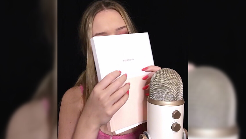 Diddly ASMR - Reading my University Notebook