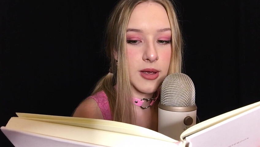 Diddly ASMR – Ich lese aus meinem Uni-Notizbuch vor