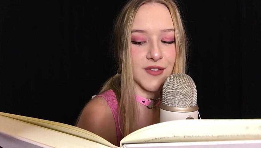 Diddly ASMR – Ich lese aus meinem Uni-Notizbuch vor