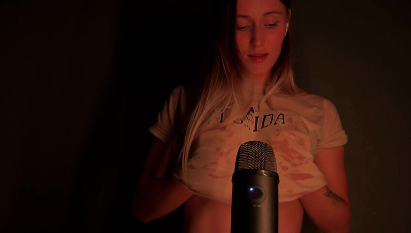 Barberry ASMR - Lube My Legs & Tits