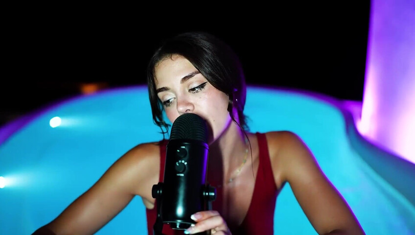 Emily Black ASMR - Girlfriend Takes You To The Hot Tub