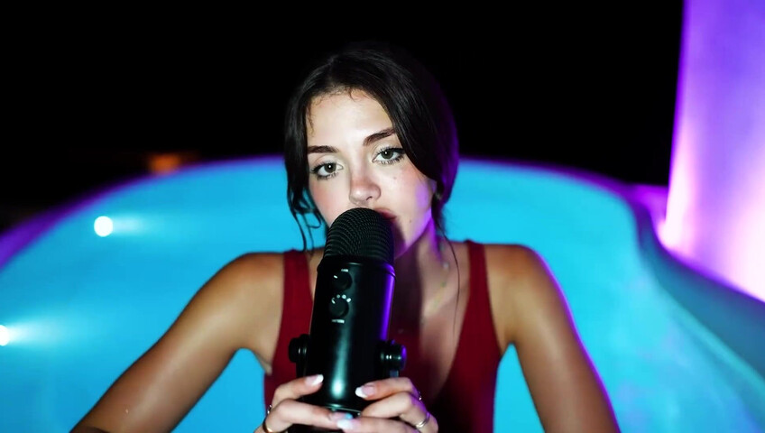 Emily Black ASMR - Girlfriend Takes You To The Hot Tub