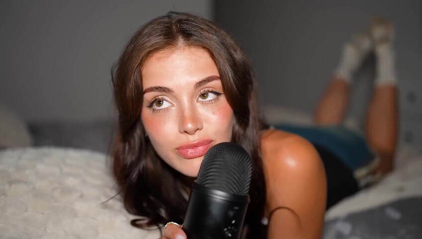 Emily Black ASMR - My First Time Trying ASMR - Dirty Socks WTF