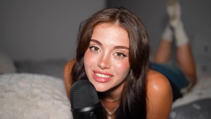 Emily Black ASMR - My First Time Trying ASMR - Dirty Socks WTF