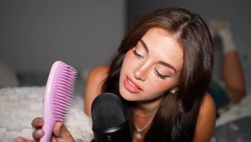 Emily Black ASMR - My First Time Trying ASMR - Dirty Socks WTF