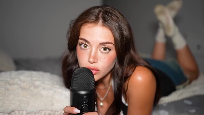 Emily Black ASMR - My First Time Trying ASMR - Dirty Socks WTF