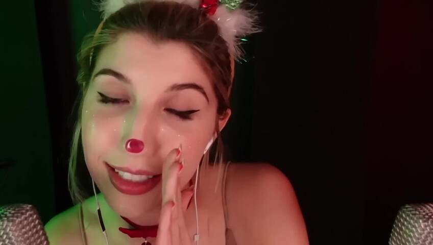 FrivolousFox ASMR - Rudolph’s Stuck in Your Screen
