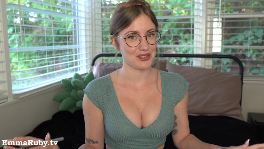 Emma Ruby - Terapista ASMR JOI | Raggiungi l'orgasmo durante la tua prima seduta