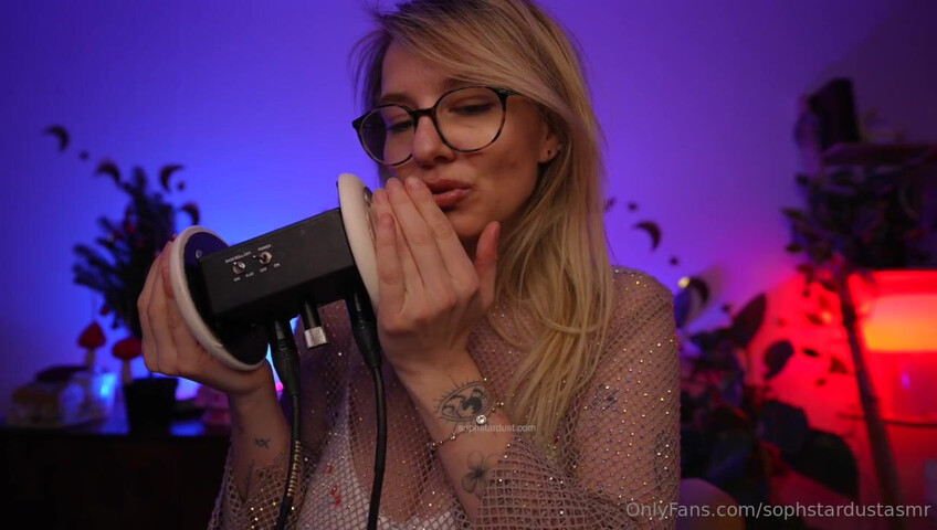 SophStardust ASMR - 9 December 2025 - Wet & Dry Ear To Ear Mouth Sounds With My 3DIO