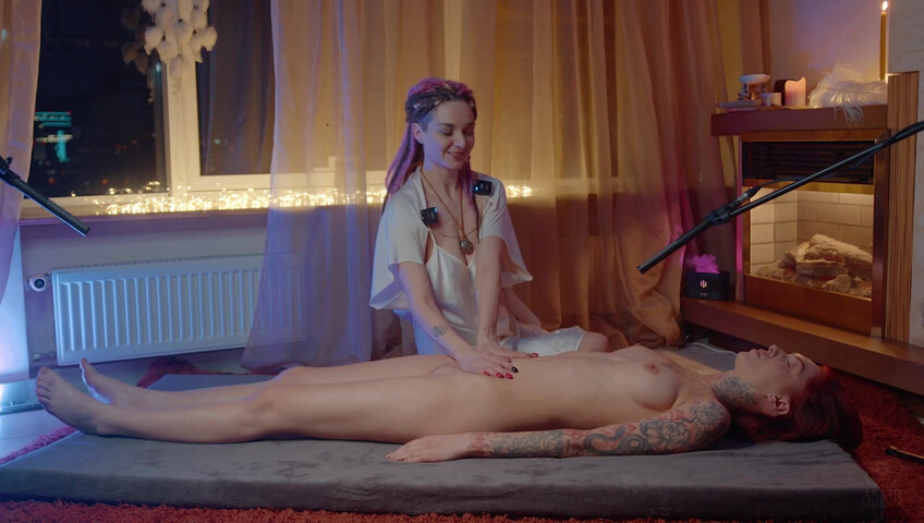 ASMR Massage - Female Energy Healing by Taya to Nika