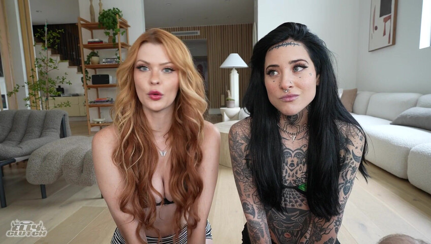 Elly Clutch & Awlivv - Paying Rent With A Double Creampie