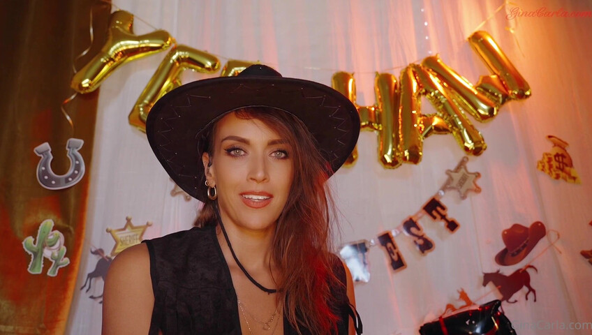 Gina Carla ASMR - 23 March 2024 - Dick Riding Rodeo