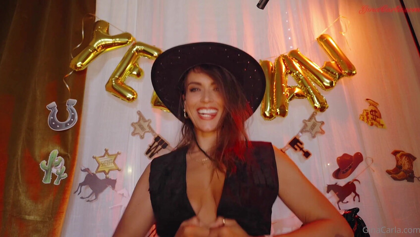 Gina Carla ASMR - 23 March 2024 - Dick Riding Rodeo