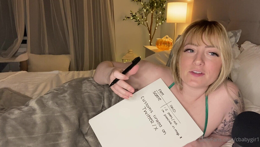 Cassi ASMR - 11 October 2024 - Plans and Rambling