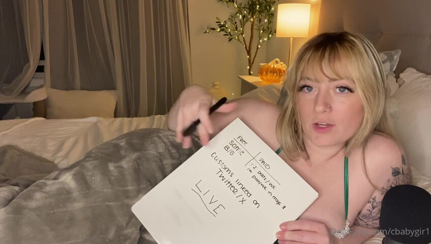 Cassi ASMR - 11 October 2024 - Plans and Rambling