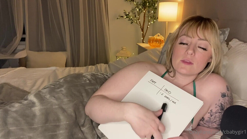 Cassi ASMR - 11 October 2024 - Plans and Rambling