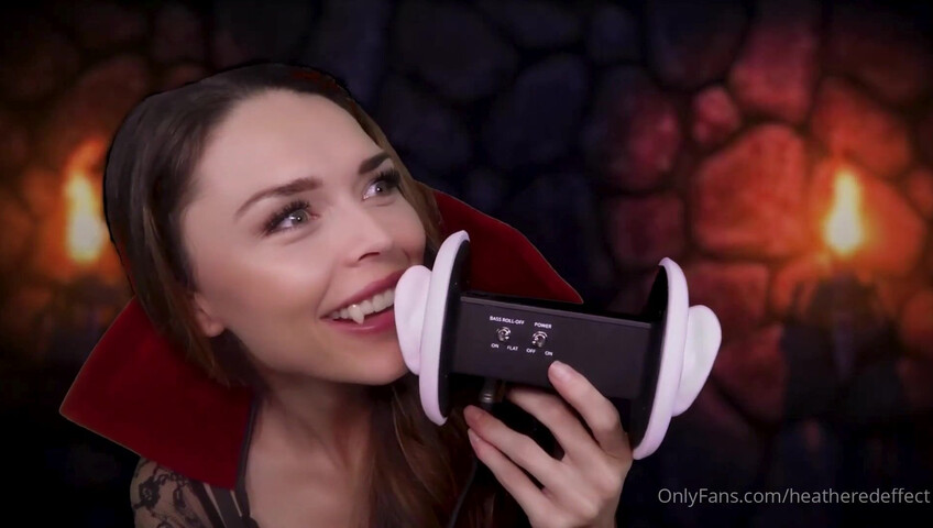 HeatheredEffect ASMR - 26 December 2024 - Vampire Ear Eating