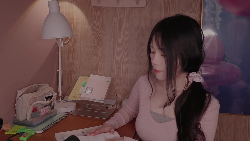 ASMR - A friend who makes you sleepy instead of studying.