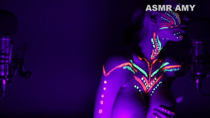 ASMR Amy Nude - Black Patreon 2