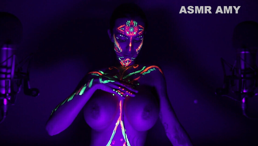 ASMR Amy Nude - Black Patreon 2