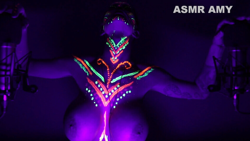 ASMR Amy Nude - Black Patreon 2