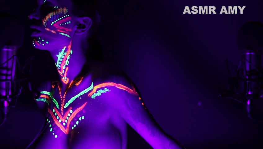 ASMR Amy Nude - Black Patreon 2
