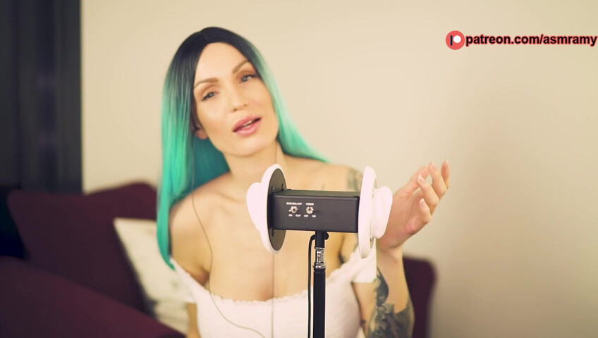 ASMR Amy Nude - Ear Licking