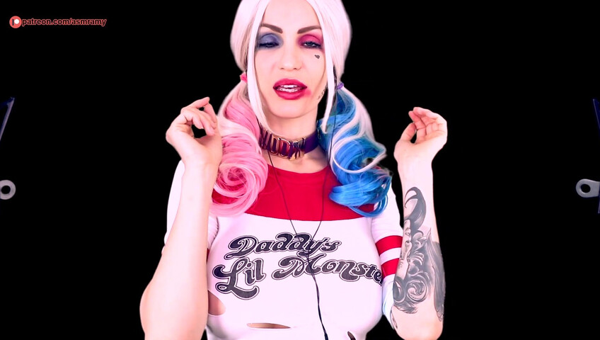 ASMR Amy Nude - Harley Quinn Cosplay Patreon