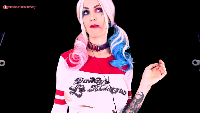 ASMR Amy Nude - Harley Quinn Cosplay Patreon