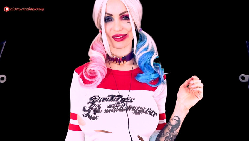 ASMR Amy Nude - Harley Quinn Cosplay Patreon