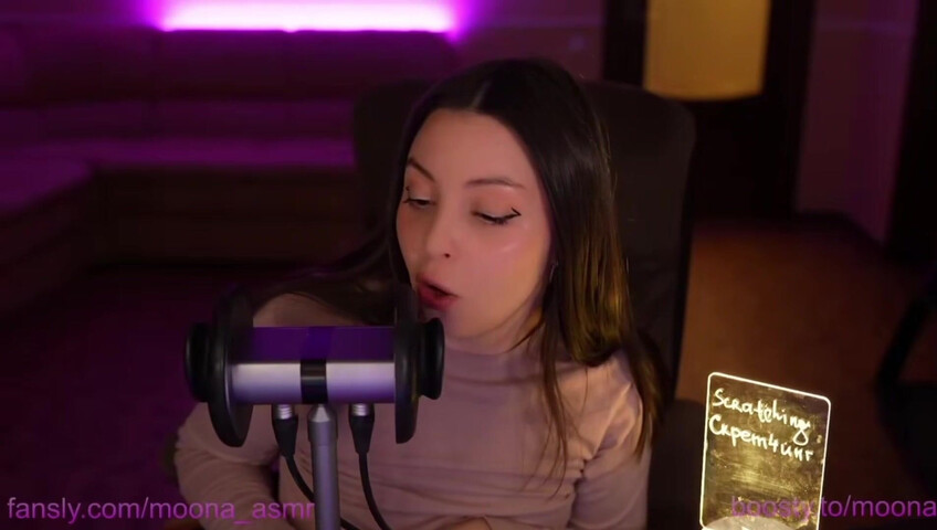 ASMR Moona Tits - Boosty Livestream Best Of