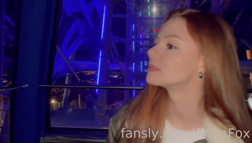 Arina Fox Ferris Wheel Blowjob