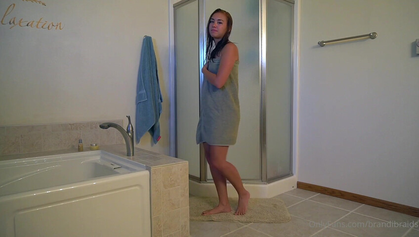 BrandiBraids - After Shower JOI