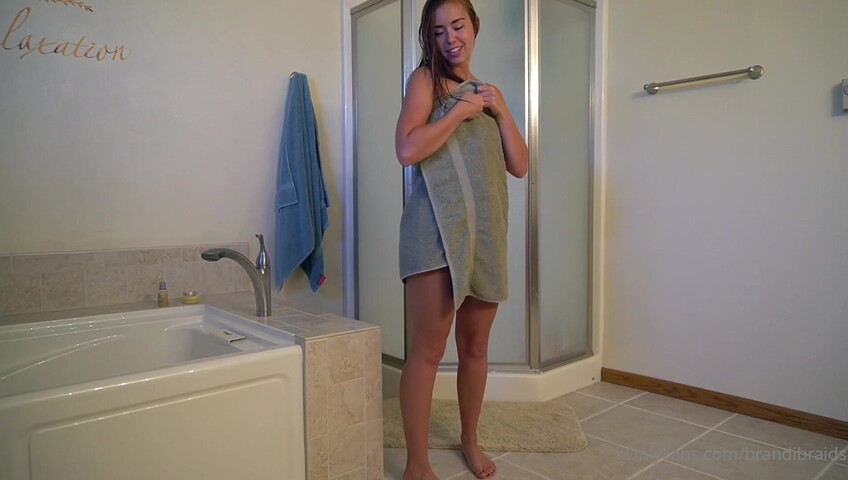 BrandiBraids - After Shower JOI