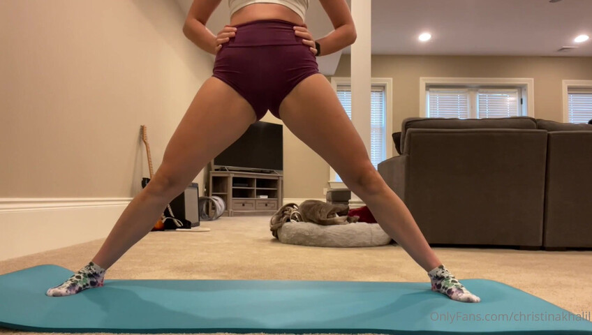 Christina Khalil - 15 September 2021 - Fitness PPV Video
