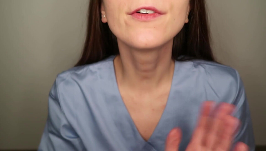 CuteGirlfriend ASMR - Medical Exam Turns Into JOI