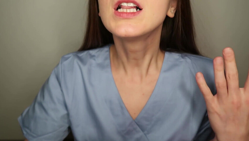 CuteGirlfriend ASMR - Medical Exam Turns Into JOI