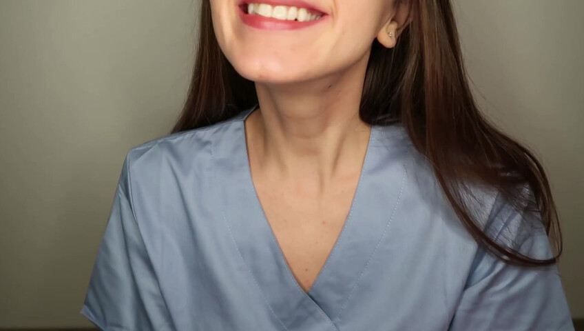 CuteGirlfriend ASMR - Medical Exam Turns Into JOI
