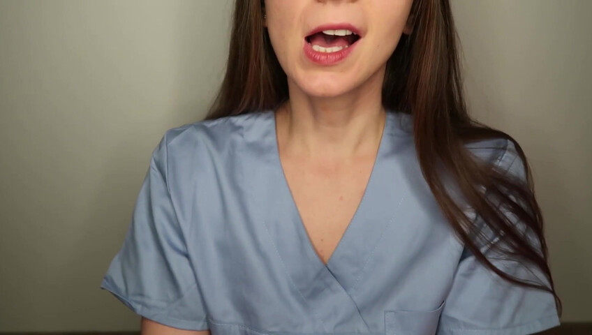 CuteGirlfriend ASMR - Medical Exam Turns Into JOI