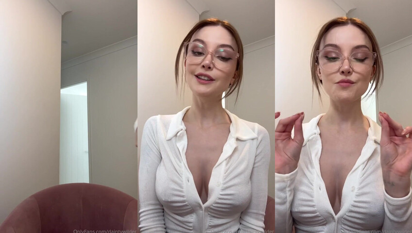 Dainty Wilder - How to take a dick pic tutorial​