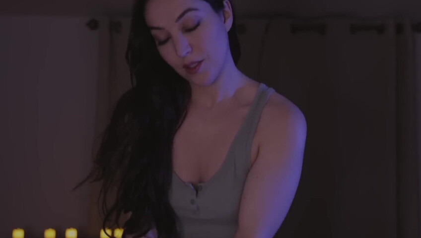 [ASMR] Girlfriend Pleasure and Relaxation (Massage With New 3Dio Mic)!!!