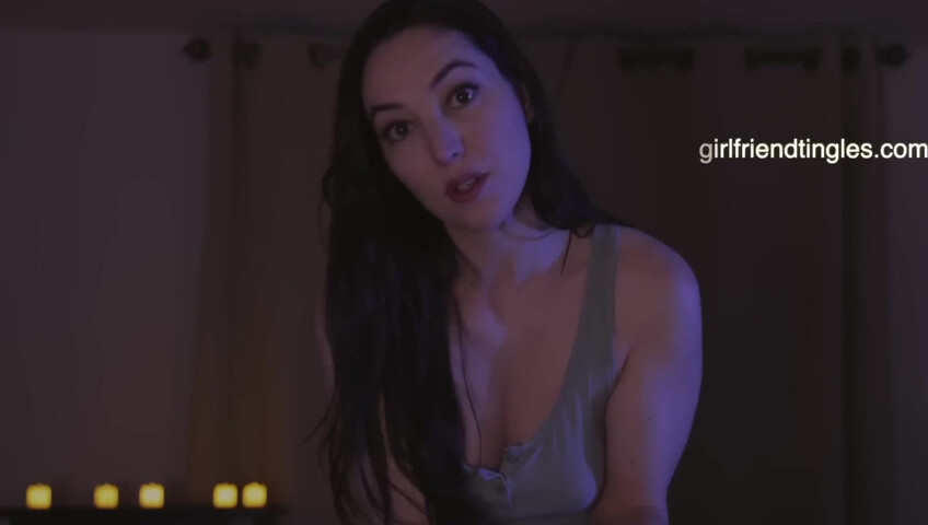 [ASMR] Girlfriend Pleasure and Relaxation (Massage With New 3Dio Mic)!!!