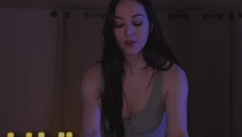 [ASMR] Girlfriend Pleasure and Relaxation (Massage With New 3Dio Mic)!!!