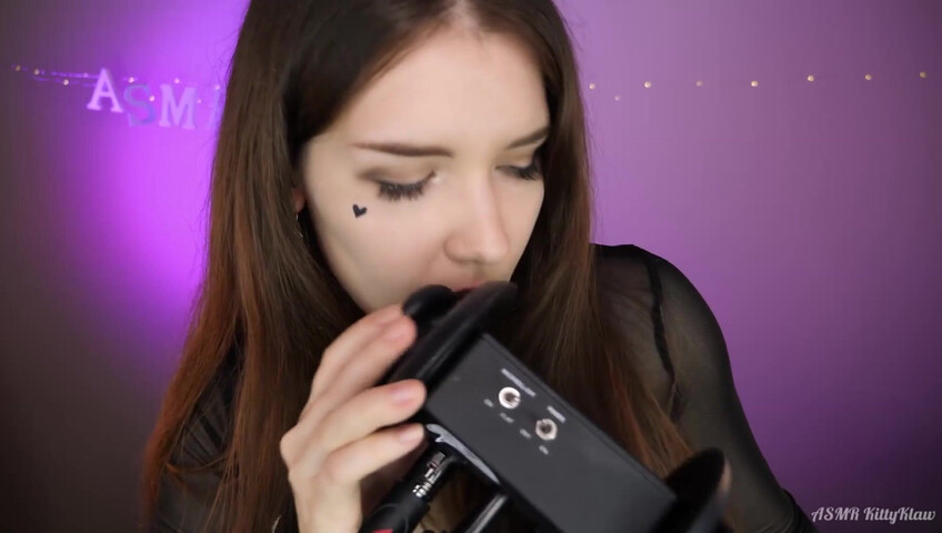 Kitty Klaw ASMR - My BeLOVEd Licking & Mouth sounds