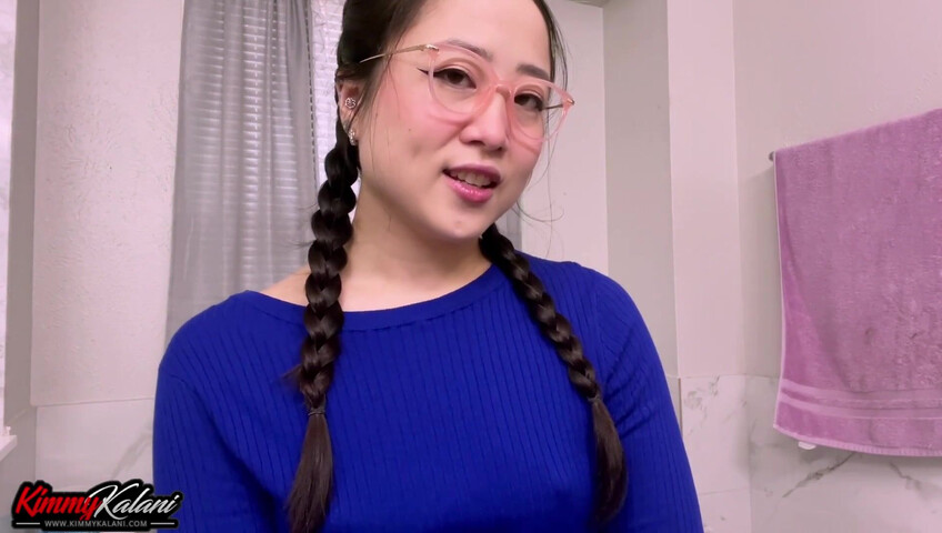 Kimmy Kalani - Cheating BF | POV ASMR - Asian Co-worker Sucks BBC at Work Party
