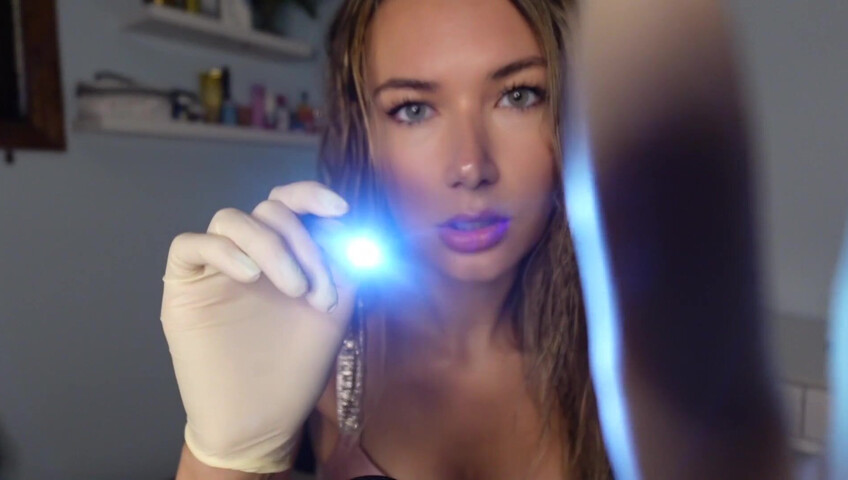 Sabrina Vaz - ASMR Nurse Examines Your Cock