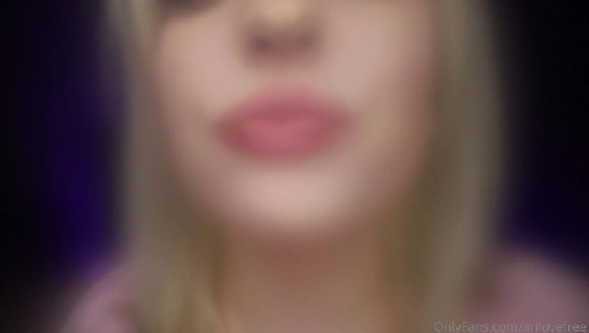 AriLove - Lens Fogging ASMR Fast whispers & heavy breathing