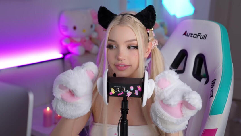 Alice Delish - Cat Girl Ear Licking