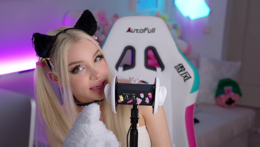 Alice Delish - Cat Girl Ear Licking