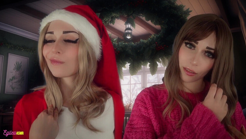 Egilea ASMR - Twin kisses under the mistletoe
